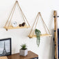 Hanging Hemp Rope Wall Shelve